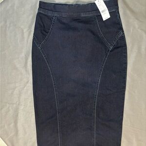 NWT New York & Company Jean Skirt XS